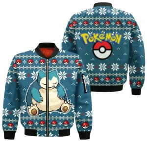 Pokemon Snorlax Ugly Christmas Sweater Custom Xmas Gift 10
