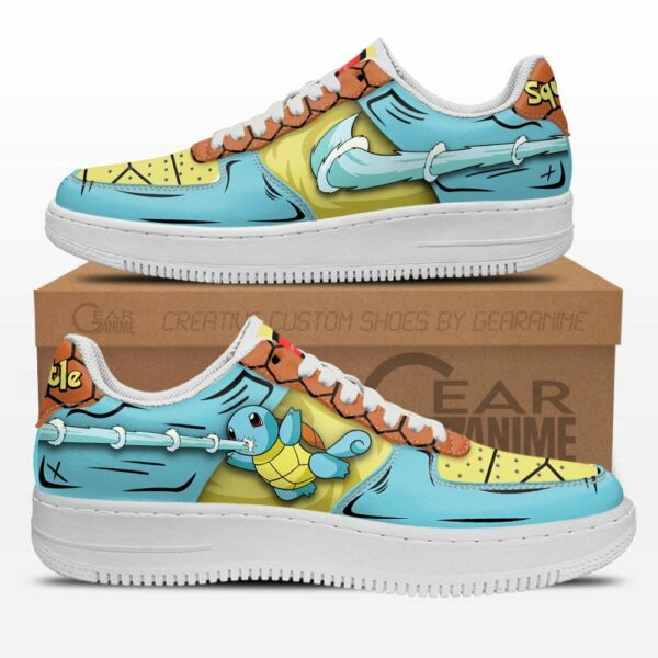 Pokemon Squirtle Air Shoes Custom Anime Sneakers 1