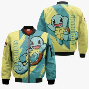 Pokemon Squirtle Hoodie Shirt Anime Zip Jacket 9