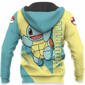 Pokemon Squirtle Hoodie Shirt Anime Zip Jacket 10