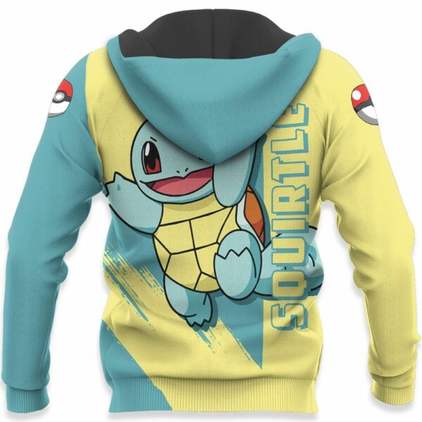 Pokemon Squirtle Hoodie Shirt Anime Zip Jacket 5