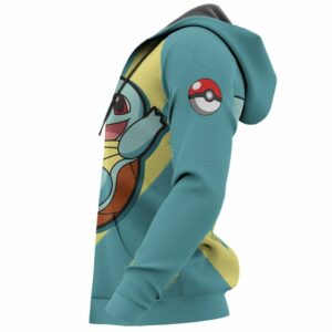 Pokemon Squirtle Hoodie Shirt Anime Zip Jacket 11