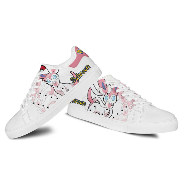 Pokemon Sylveon Skate Shoes Custom Anime Sneakers 3