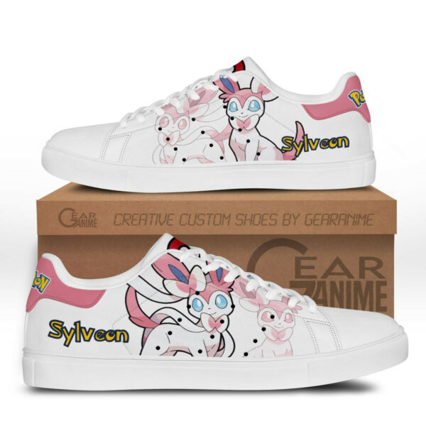 Pokemon Sylveon Skate Shoes Custom Anime Sneakers 1