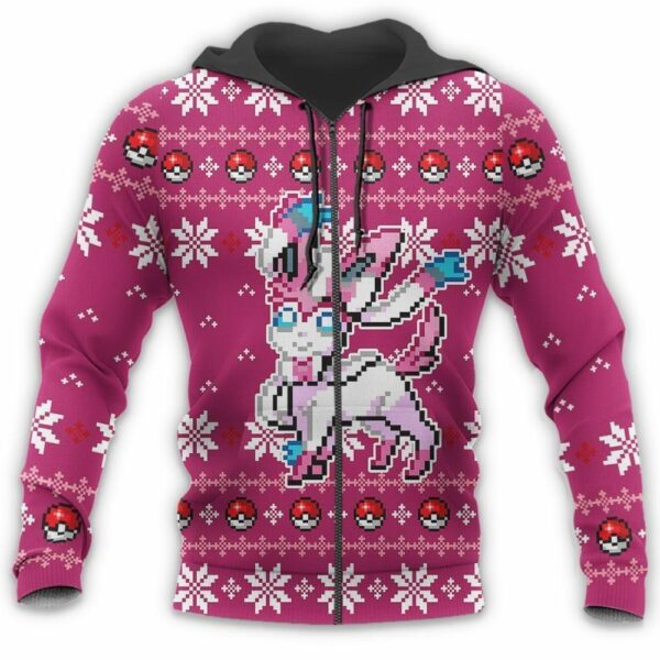 Pokemon Sylveon Ugly Christmas Sweater Custom Xmas Gift 7