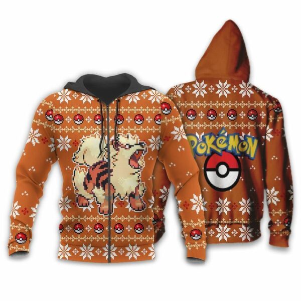 Pokemon Ugly Christmas Sweater Custom Arcanine Xmas Gift 2