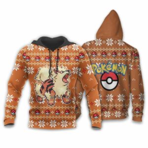 Pokemon Ugly Christmas Sweater Custom Arcanine Xmas Gift 9