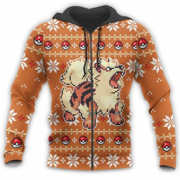 Pokemon Ugly Christmas Sweater Custom Arcanine Xmas Gift 7