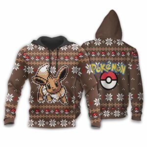 Pokemon Ugly Christmas Sweater Custom Eevee Xmas Gift 9