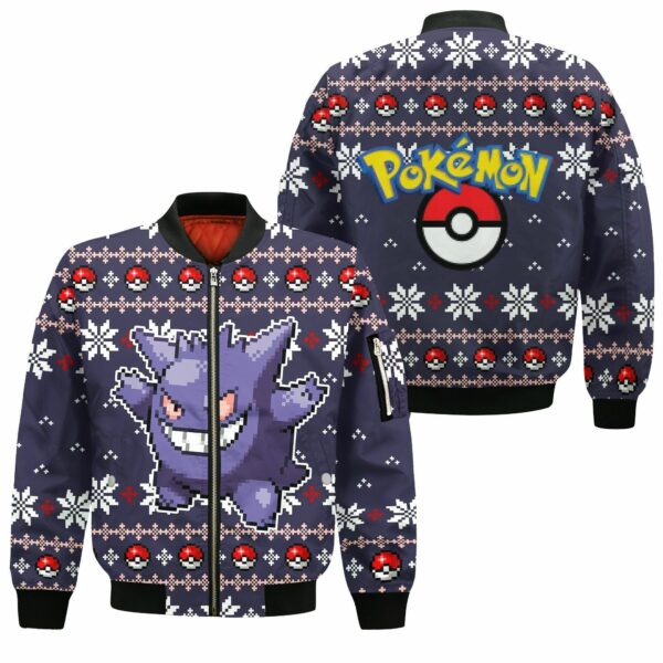 Pokemon Ugly Christmas Sweater Custom Gengar Xmas Gift 4