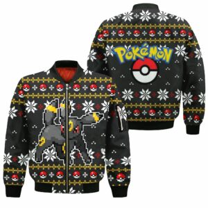 Pokemon Umbreon Ugly Christmas Sweater Custom Xmas Gift 10