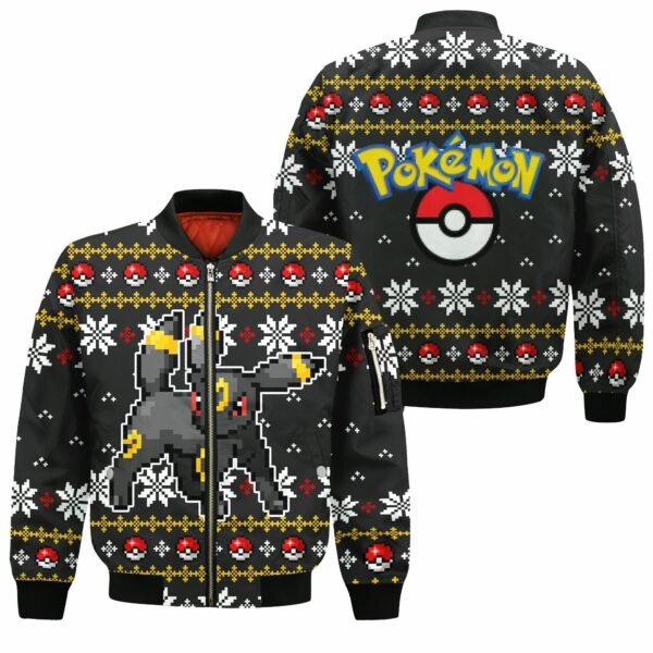 Pokemon Umbreon Ugly Christmas Sweater Custom Xmas Gift 4