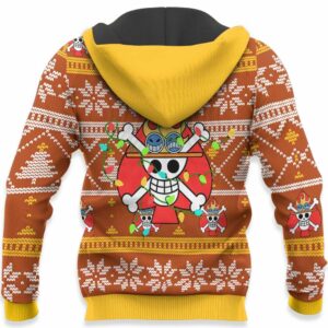 Portgas Ace Ugly Christmas Sweater Custom One Piece Anime XS12 8