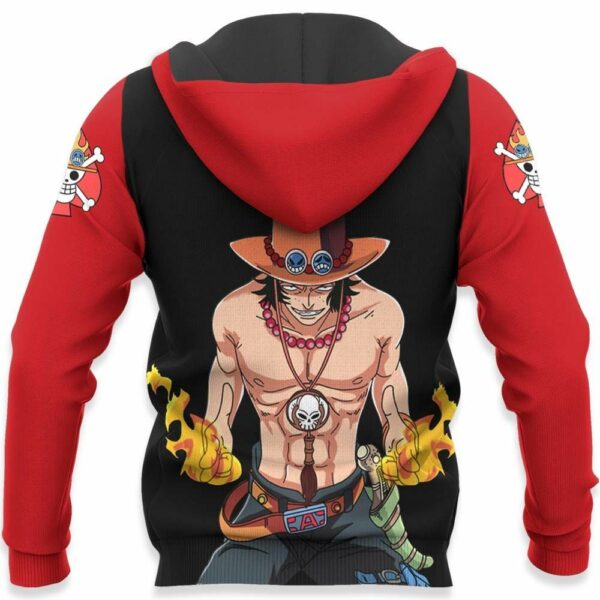 Portgas D Ace Hoodie One Piece Anime Shirts 5