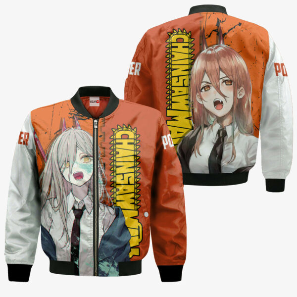 Power Hoodie Custom Chainsaw Man Anime Merch Clothes 4