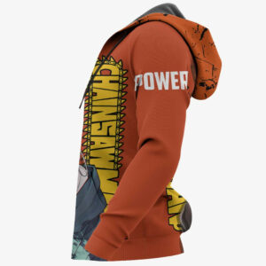 Power Hoodie Custom Chainsaw Man Anime Merch Clothes 11