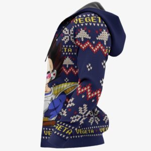 Prince Vegeta Christmas Sweater Custom Anime Dragon Ball XS12 9