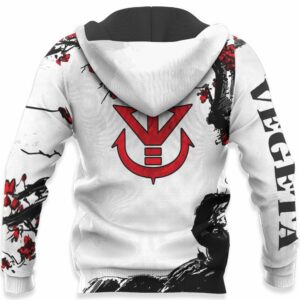 Prince Vegeta Hoodie Custom Japan Style Anime Dragon Ball Merch Clothes 10