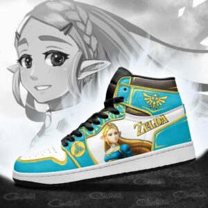 Princess Zelda Shoes Custom Anime The Legend of Zelda Sneakers 7
