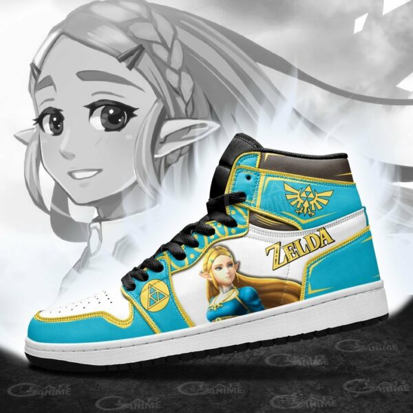 Princess Zelda Shoes Custom Anime The Legend of Zelda Sneakers 4
