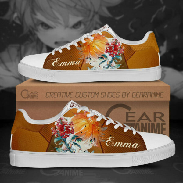 Promised Neverland Emma Skate Shoes Custom Anime 1