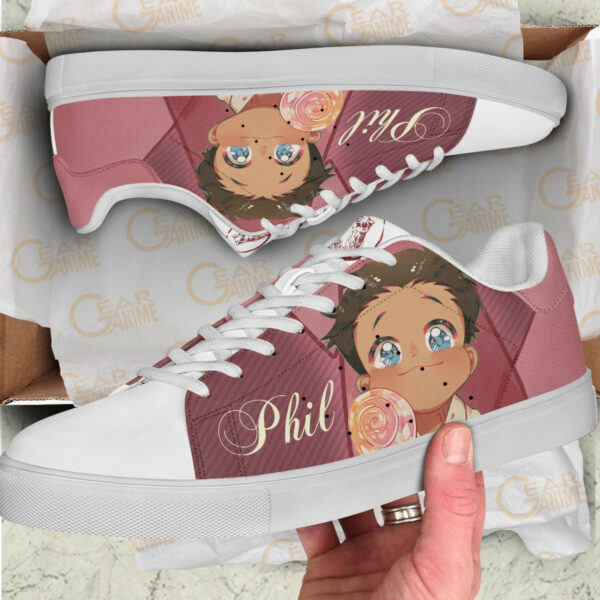 Promised Neverland Phil Skate Shoes Custom Anime 2