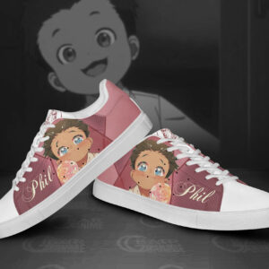 Promised Neverland Phil Skate Shoes Custom Anime 6