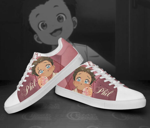 Promised Neverland Phil Skate Shoes Custom Anime 3