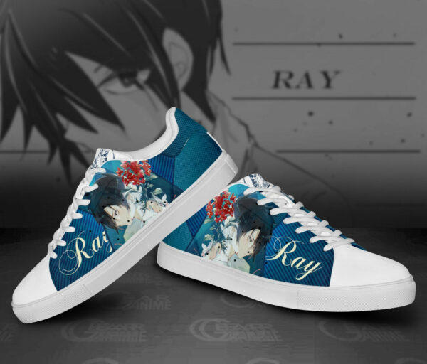 Promised Neverland Ray Skate Shoes Custom Anime 4