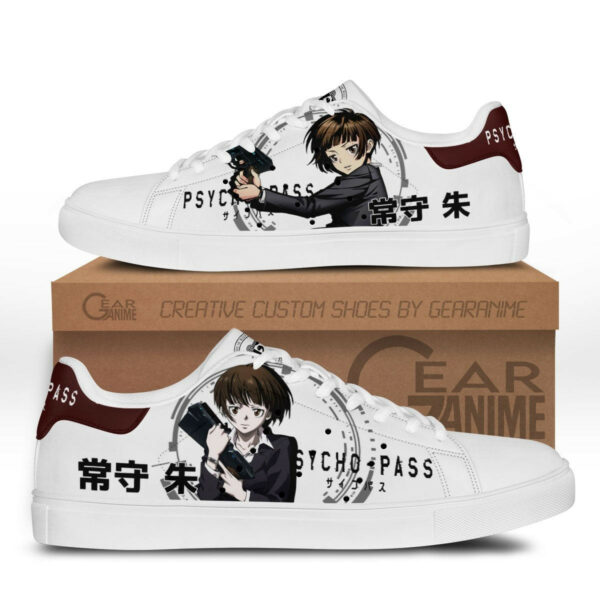 Psycho-Pass Akane Tsunemori Skate Shoes Custom Anime Sneakers 1