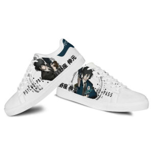 Psycho-Pass Nobuchika Ginoza Skate Shoes Custom Anime Sneakers 6