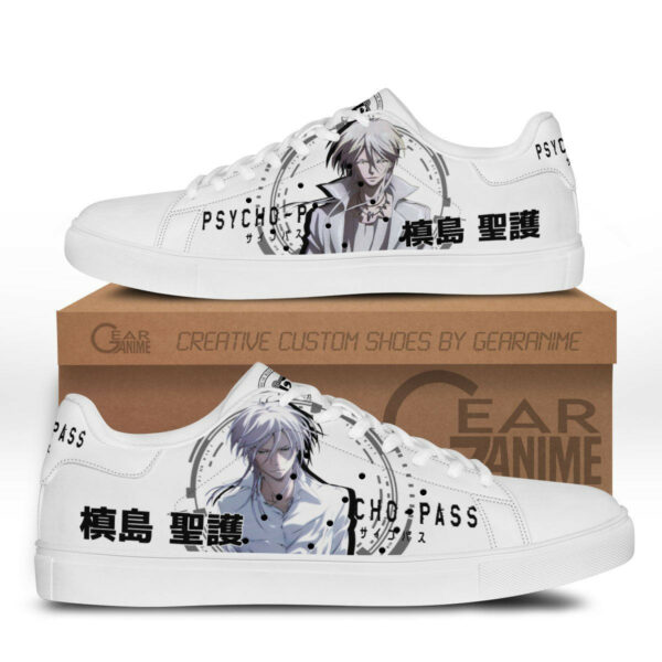 Psycho-Pass Shogo Makishima Skate Shoes Custom Anime Sneakers 1