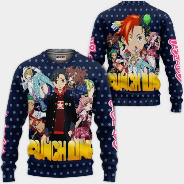 Punch Line Hoodie Custom Punch Line Anime Merch Clothes 2