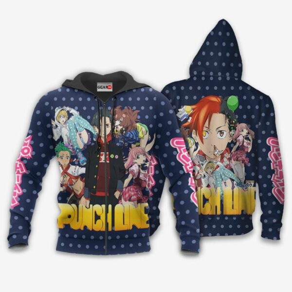 Punch Line Hoodie Custom Punch Line Anime Merch Clothes 1