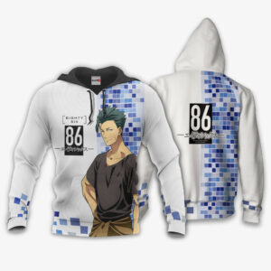 Raiden Shuga Hoodie Custom Anime 86 Eighty Six Merch Clothes 8