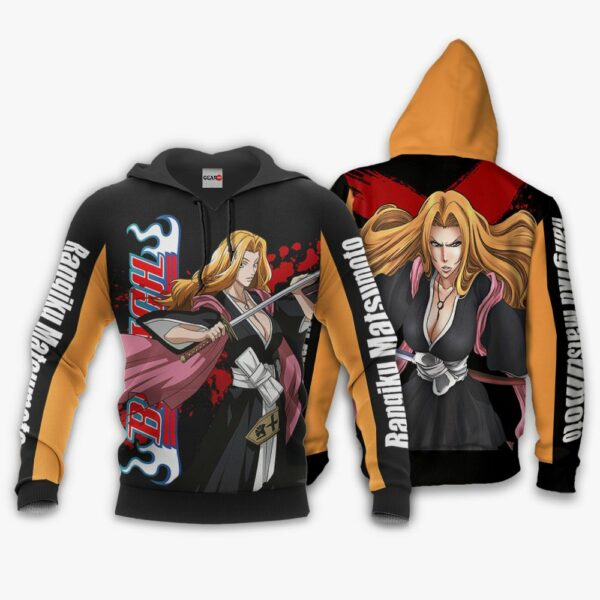 Rangiku Matsumoto Hoodie Shirts BL Anime Jacket 3