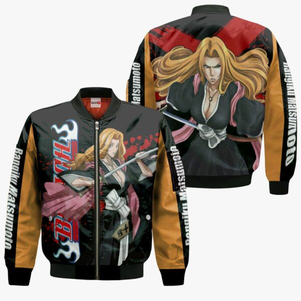 Rangiku Matsumoto Hoodie Shirts BL Anime Jacket 4