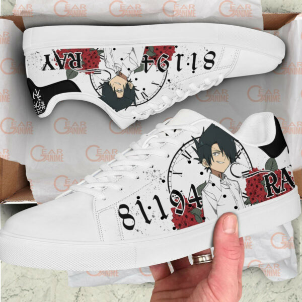 Ray 81194 Skate Shoes Custom The Promised Neverland Anime Sneakers 2