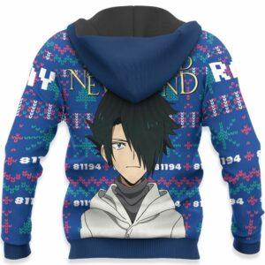 Ray Ugly Christmas Sweater Custom Anime The Promised Neverland XS12 8