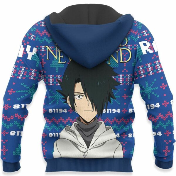 Ray Ugly Christmas Sweater Custom Anime The Promised Neverland XS12 4