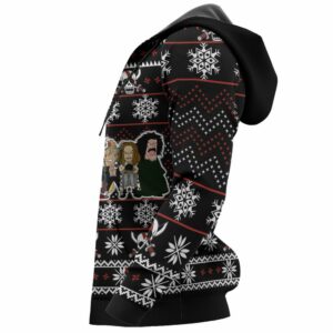 Red Hair Pirates Ugly Christmas Sweater Custom Anime One Piece XS12 9