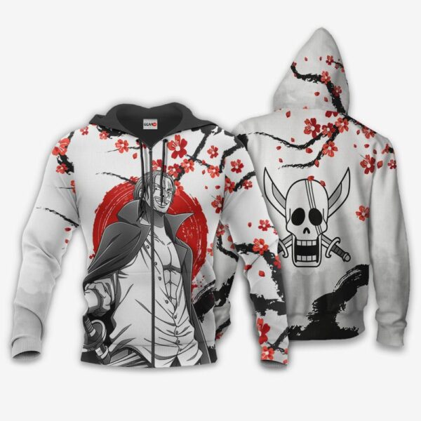 Red-Haired Shanks Hoodie Custom Japan Style One Piece Anime Shirt 1
