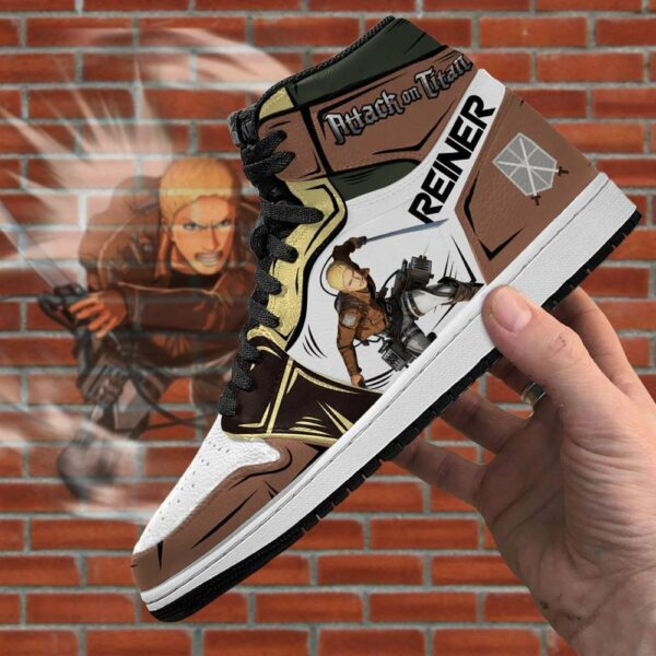 Reiner Braun Shoes Attack On Titan Anime Shoes 4