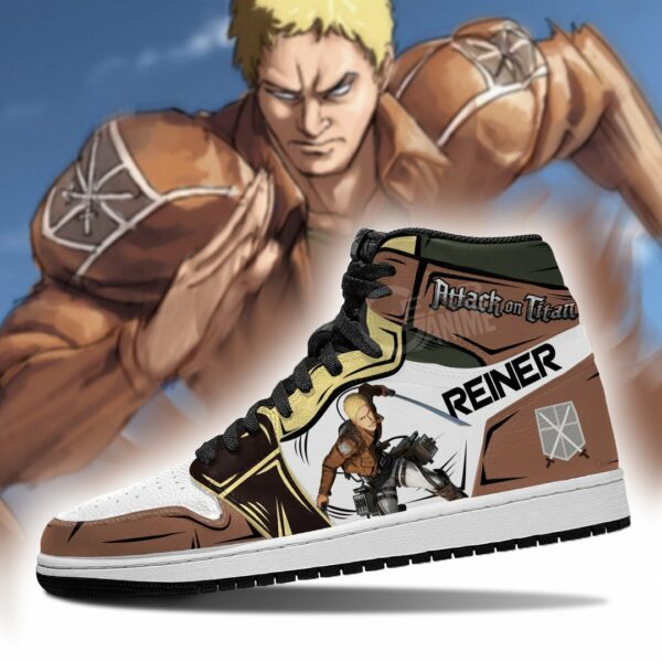 Reiner Braun Shoes Attack On Titan Anime Shoes 3