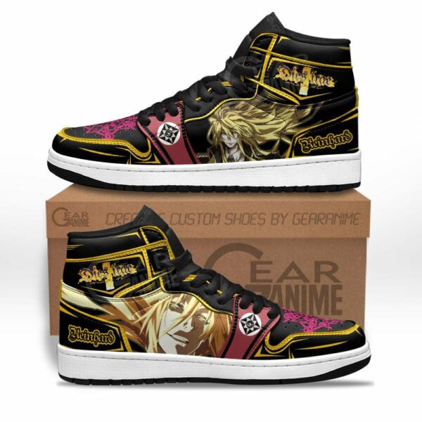 Reinhard Heydrich Shoes Custom Dies Irae Anime Sneakers 1