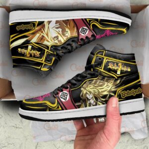 Reinhard Heydrich Shoes Custom Dies Irae Anime Sneakers 7