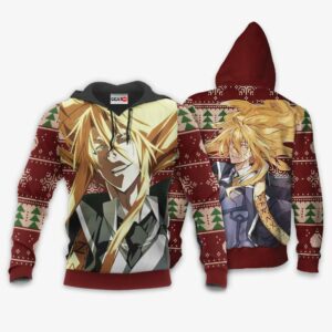 Reinhard Heydrich Ugly Christmas Sweater Custom Anime Dies Irae XS12 7