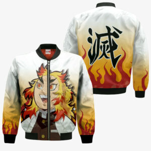 Rengoku Hoodie Custom Kimetsu Anime Merch Clothes Funny Style 9