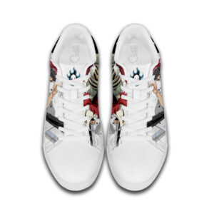 Renji Abarai Skate Shoes Custom Anime Bleach Shoes 6