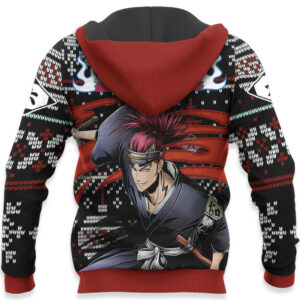 Renji Abarai Ugly Christmas Sweater Custom Anime BL XS12 8